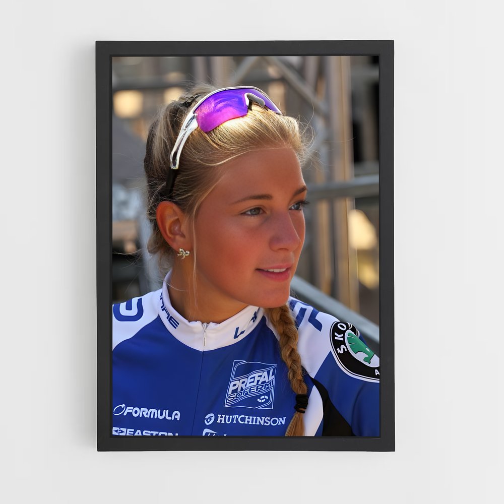 Poster La Reine des Cyclistes – affiche Cyclisme (vue 2)